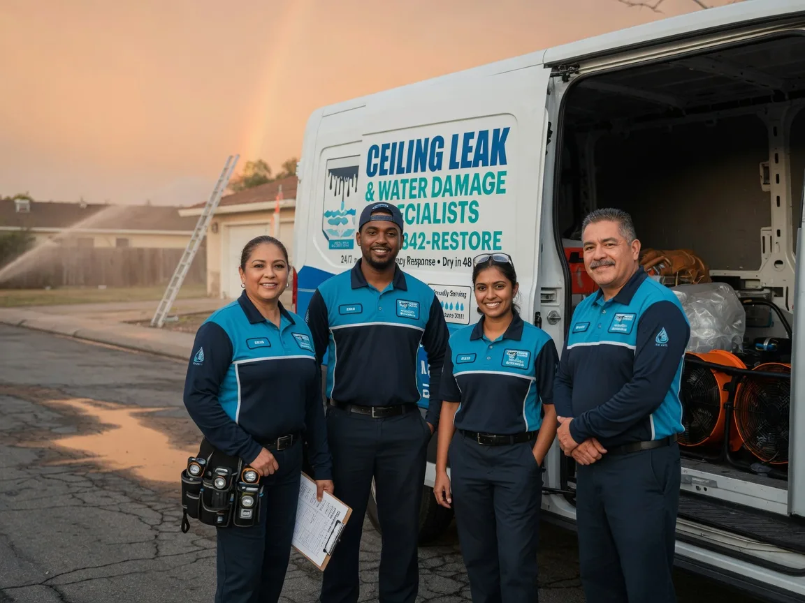 Ceiling Leak Cleanup company in Onslow, IA