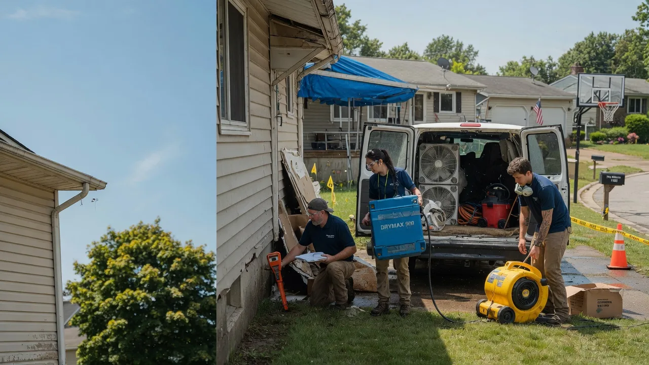 Ceiling Leak Cleanup in Onslow, IA near me